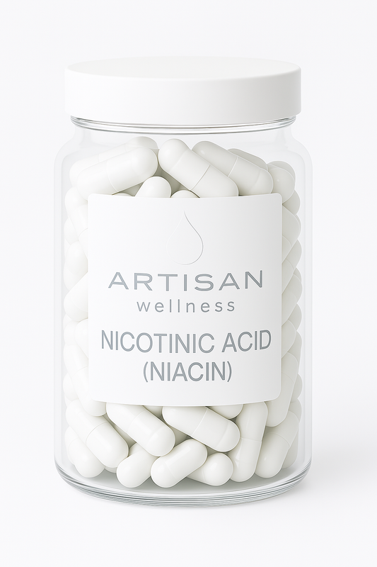 Nicotinic Acid (Niacin) - 100mg Capsules