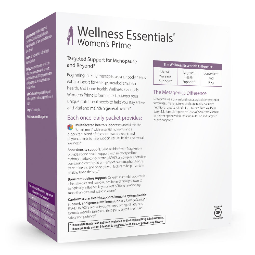 Metagenics Wellness Essentials Women's Prime