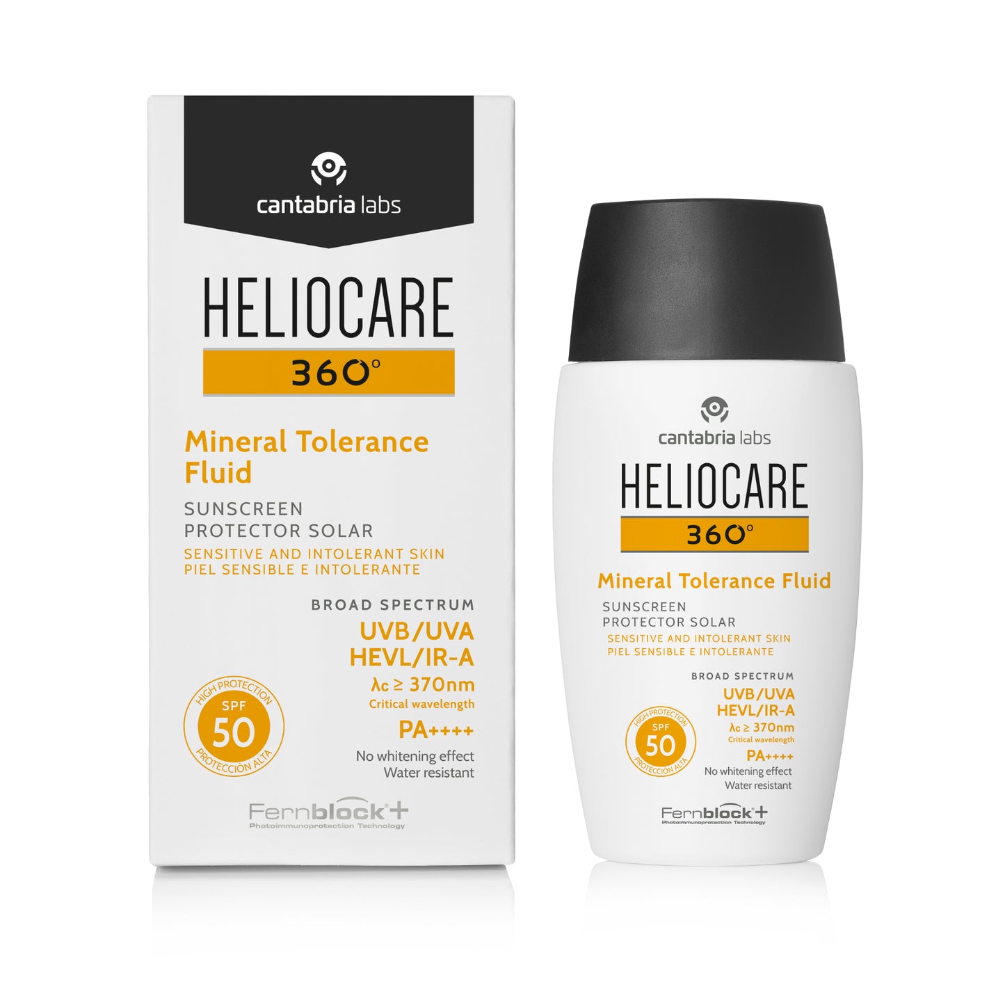 Heliocare 360° Mineral Tolerance Fluid SPF 50